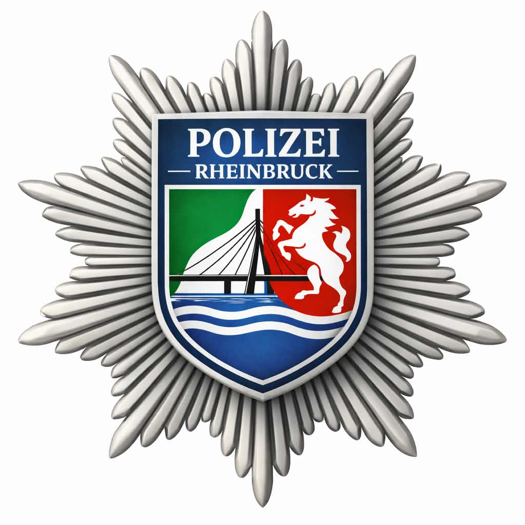 Abzeichen der Polizei Rheinbruck